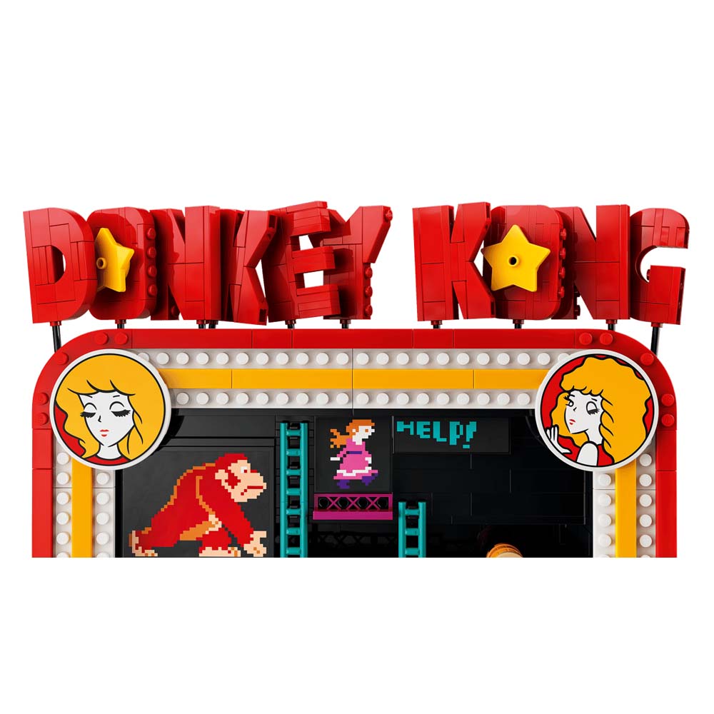 Nintendo - LEGO Super Mario - Donkey Kong Arcade Machine #72051 - Packshot 3