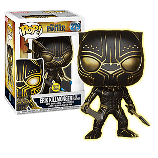 funko pop black panther glow in the dark