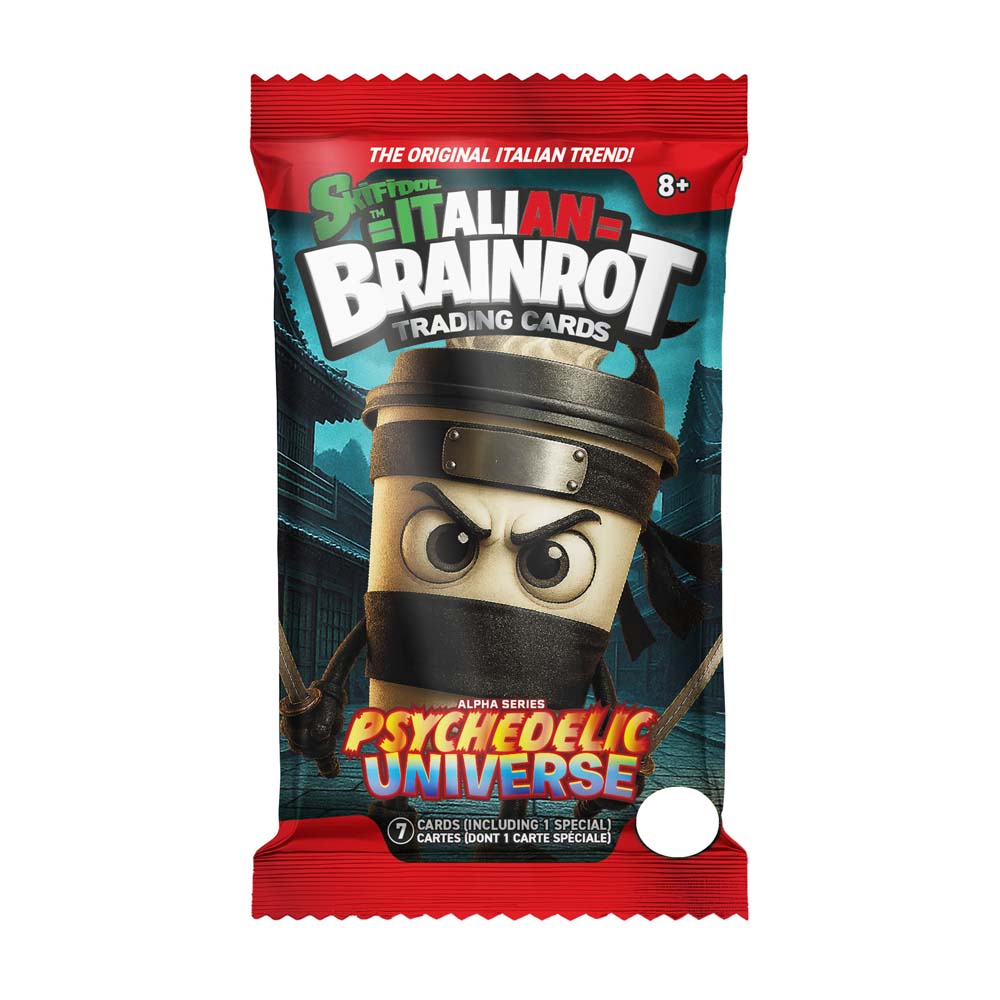 italian brainrot booster box Youll Find 7 Trading Cards With Each One Being A Surprise To Fans Italian Brainrot Cosmic Hallucination Booster