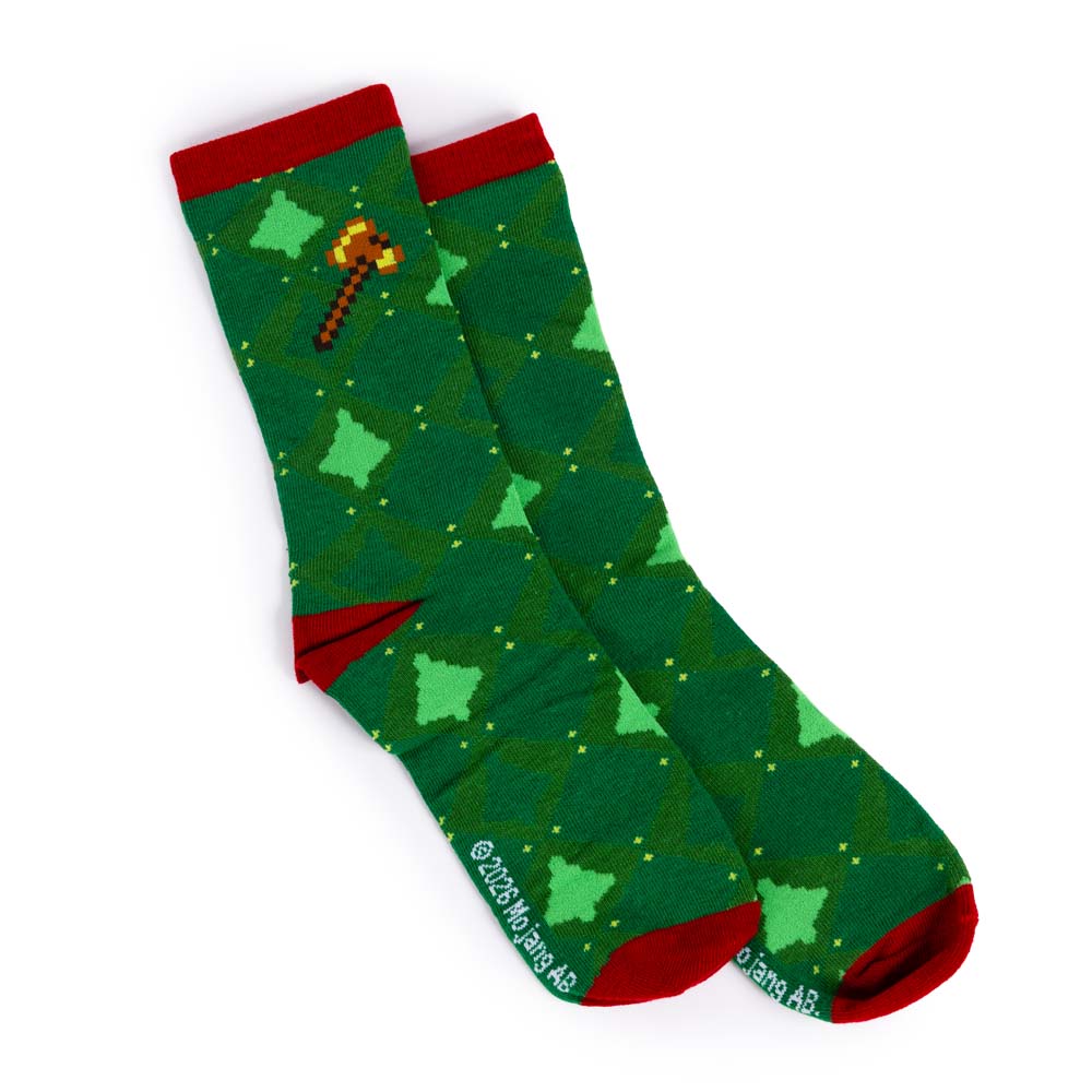 Minecraft - Christmas Youth Crew Socks 5-Pack - Packshot 5