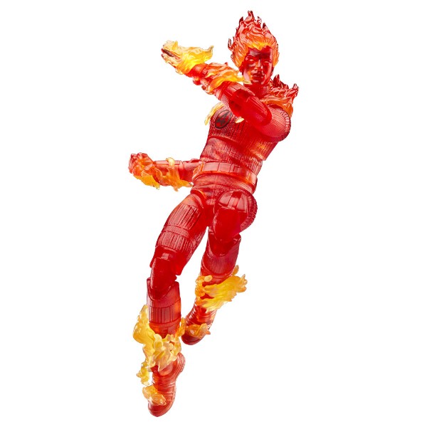Marvel - The Fantastic Four: First Steps - Legends Series Human Torch Action Figure - Packshot 3