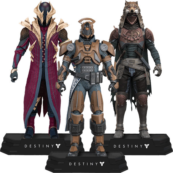Destiny 2 7" Series 1 Color Tops Figure (Assorted) EB Games Australia