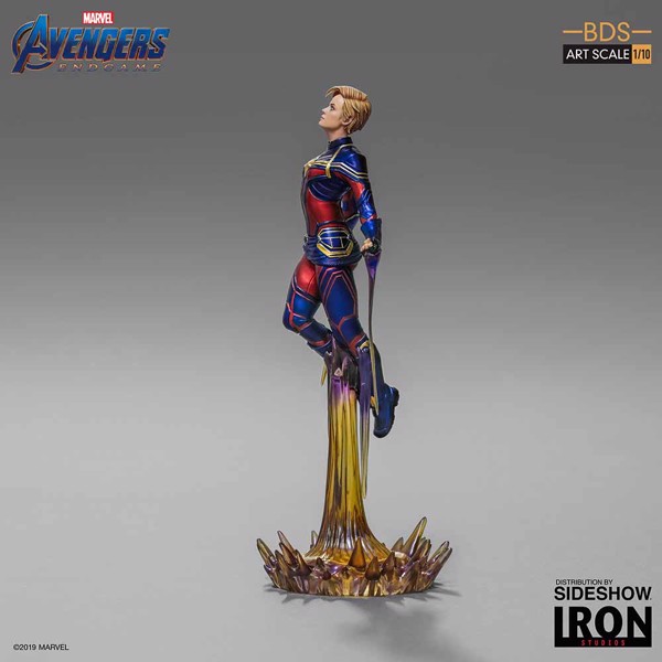 Marvel - Avengers: Endgame - Captain Marvel BDS Art Scale Statue - Packshot 4