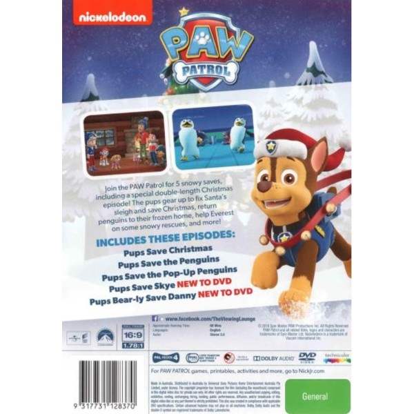 PAW Patrol: Pups Save Christmas - Packshot 2