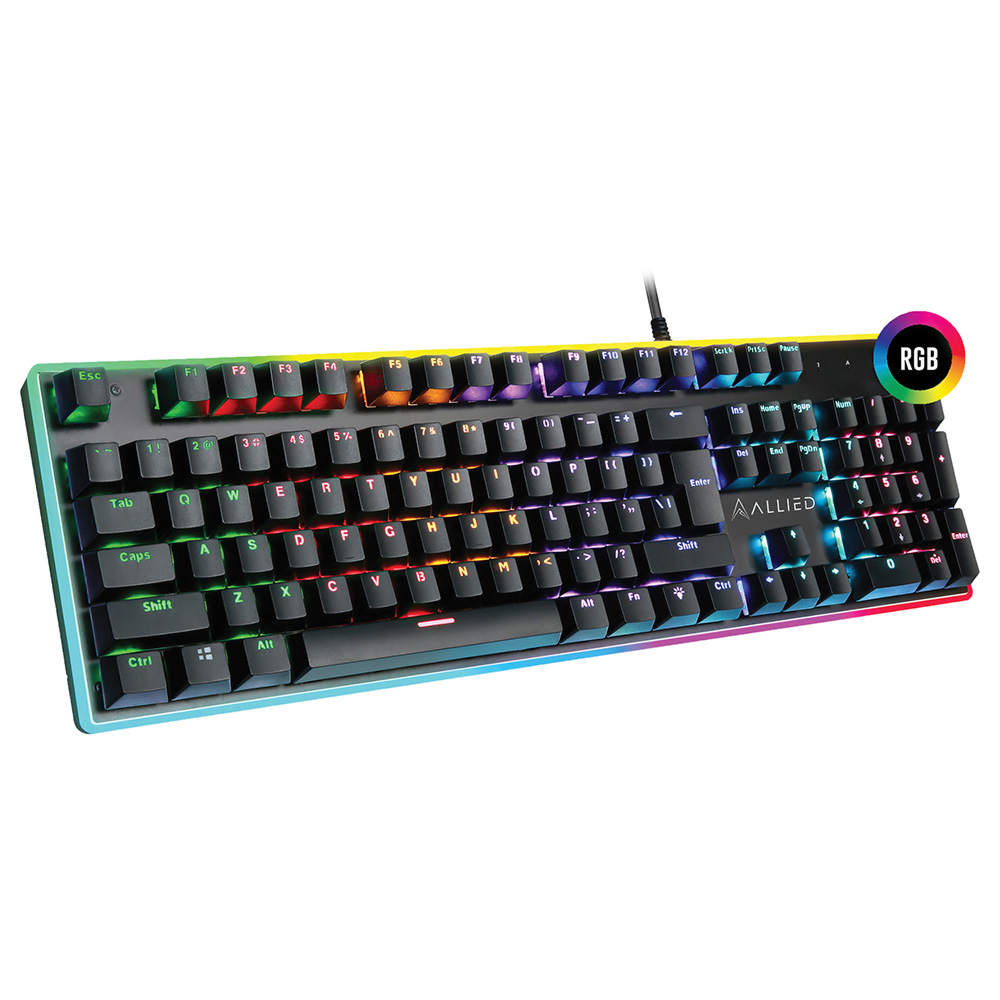 Allied - Sparrowhawk RGB Mechanical Gaming Keyboard - Packshot 1