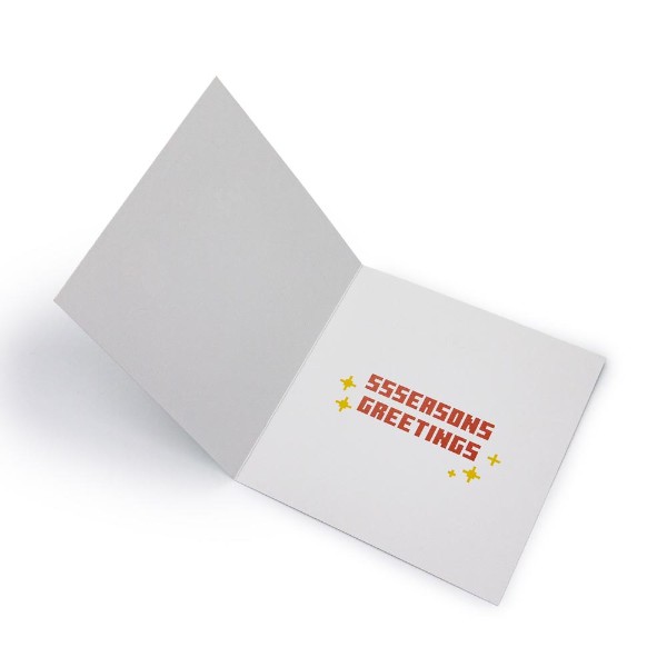 Minecraft - Joy to the Overworld Christmas Greeting Card - Packshot 2