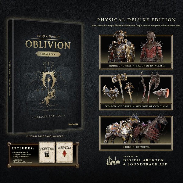 The Elder Scrolls IV: Oblivion Remastered Deluxe Edition - Packshot 2
