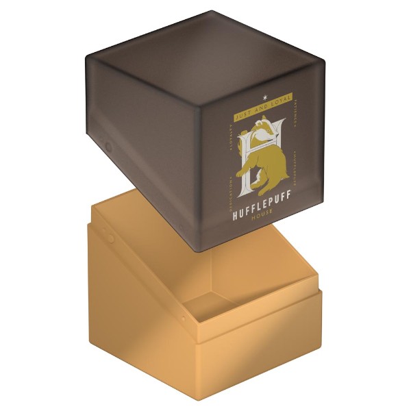 Ultimate Guard - Harry Potter "4 Houses" Boulder 100+ Deck Box - Hufflepuff - Packshot 4