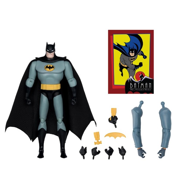 DC Comics - Batman: The Animated Series (1992) - Classic Batman 6" Action Figure - Packshot 2