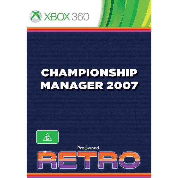 Championship Manager 2007 - Packshot 1