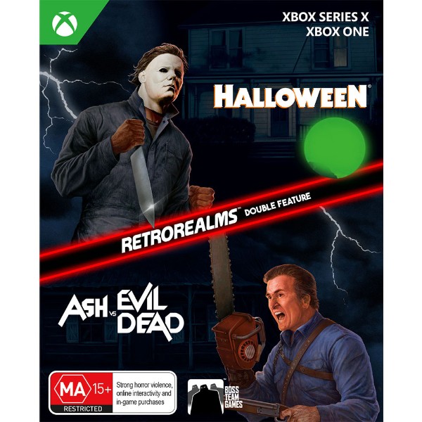 Halloween & Ash vs. Evil Dead RetroRealms Double Feature - Packshot 1