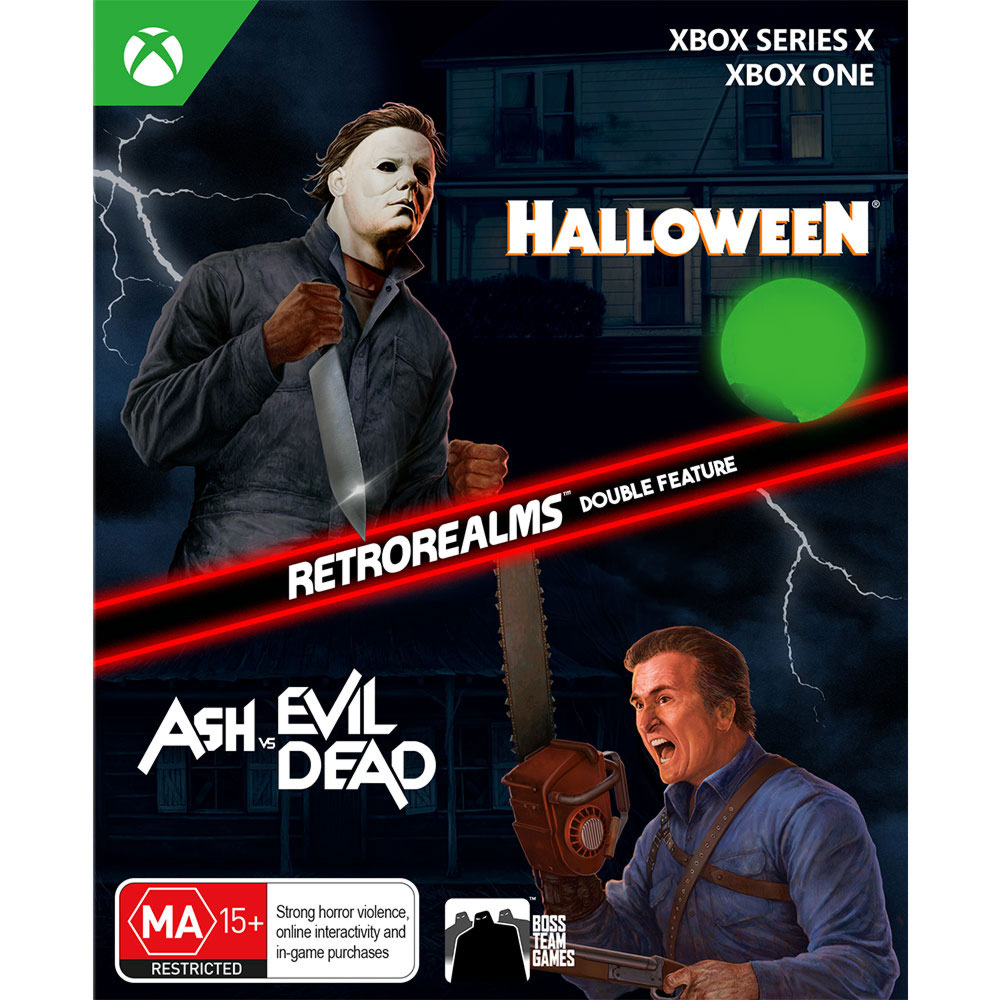 Halloween & Ash vs. Evil Dead RetroRealms Double Feature - Packshot 1