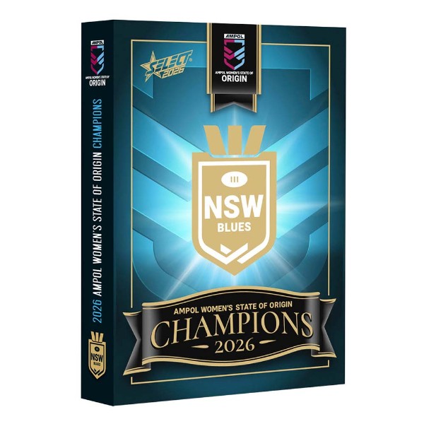 NRL - TC - 2026 Women's State of Origin Champions Card Set - NSW Blues - Packshot 1