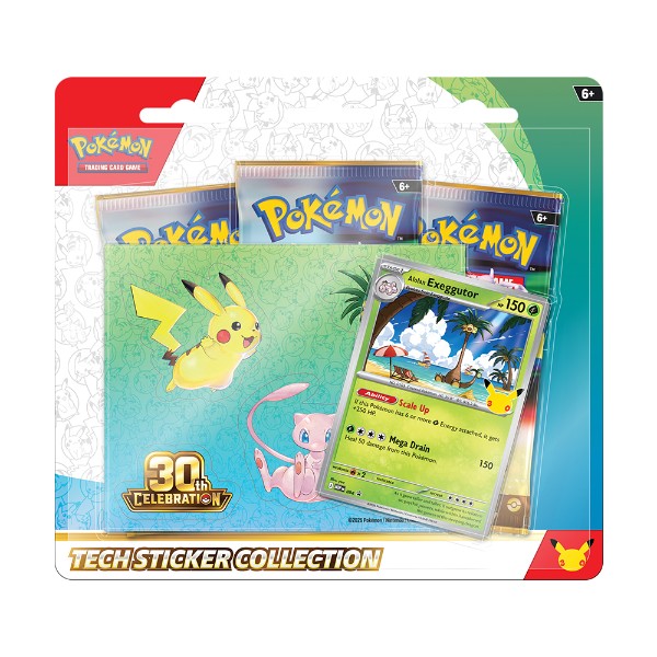 Pokemon - TCG - 30th Celebration Tech Sticker Collection - Packshot 1
