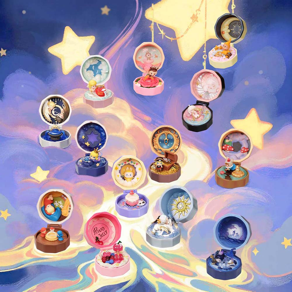 POP MART - Romantic Ring Box Series 4 Scene Sets Blind Box (Single