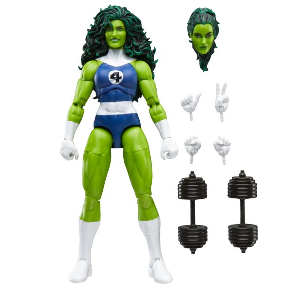 Marvel - Fantastic Four - Marvel Legends Series She-Hulk Action Figure - Packshot 4
