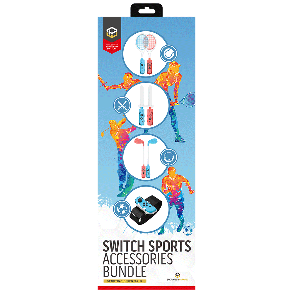 Powerwave Switch Sports Accessories Bundle Nintendo Switch EB Games