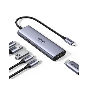 Ugreen 6-in-1 USB C Hub with Single HDMI output