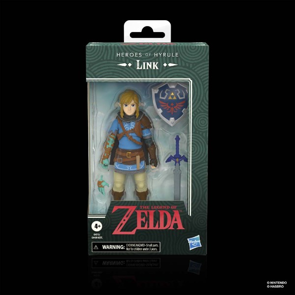 Nintendo - The Legend of Zelda: Tears of the Kingdom Link Heroes of Hyrule Action Figure - Packshot 6