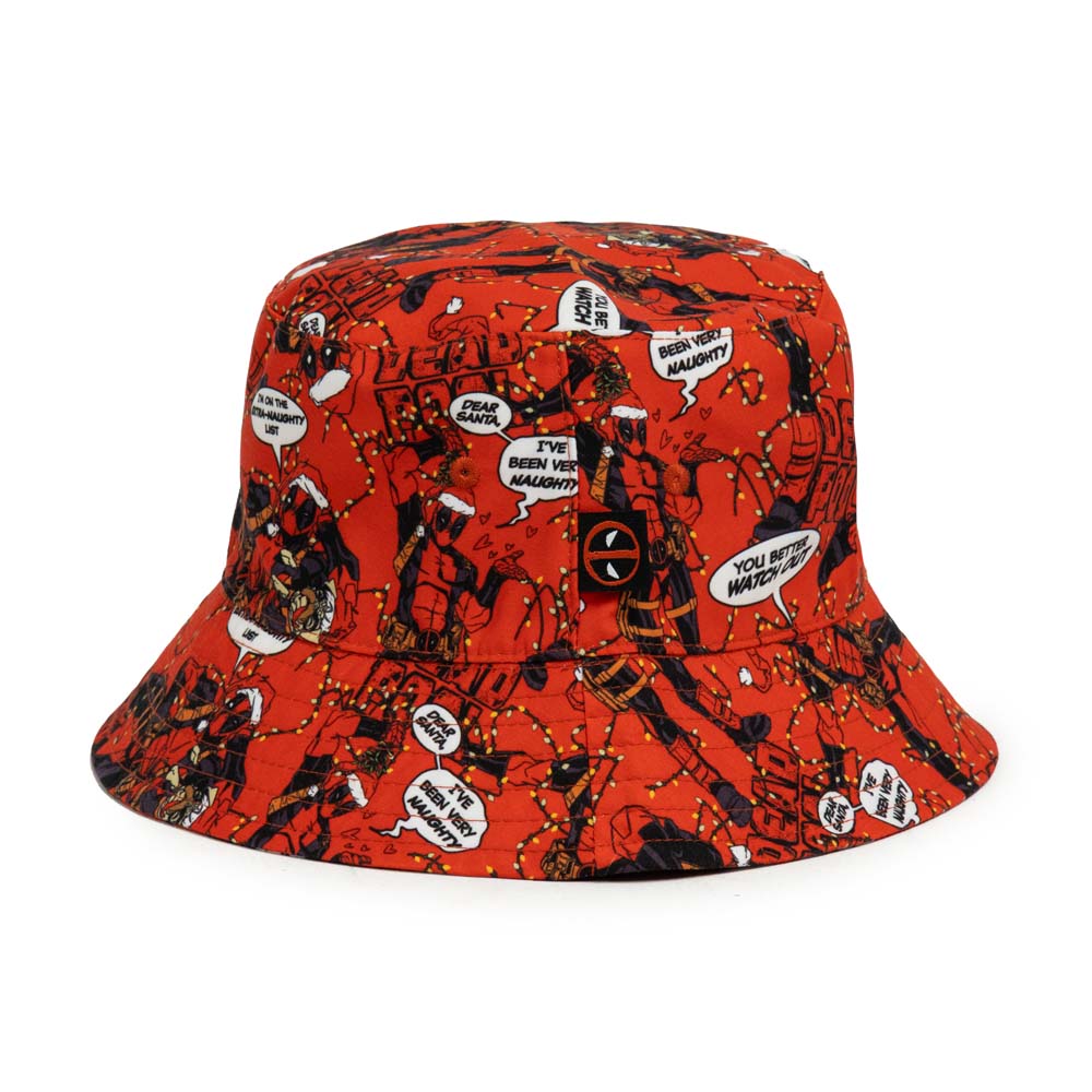 Marvel - Deadpool - Festive Deadpool Bucket Hat - Packshot 3