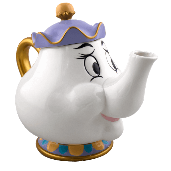Disney Beauty and the Beast Mrs. Potts Ceramic Teapot EB Games