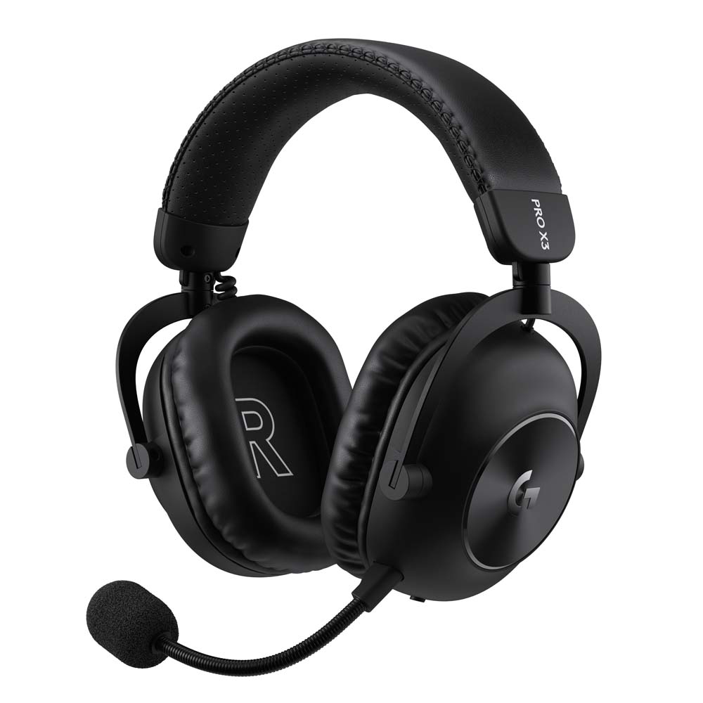 Logitech - PRO X3 LIGHTSPEED Gaming Headset - Black - Packshot 2