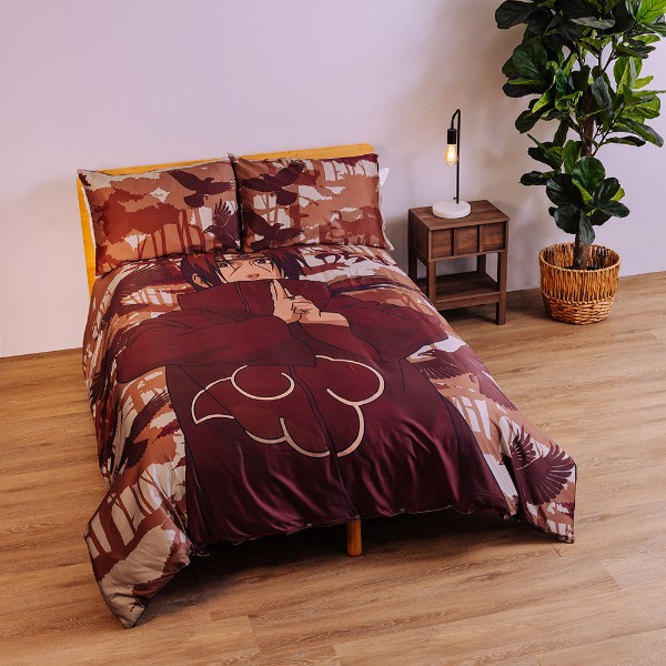 Naruto - Itachi Uchiha Quilt Cover Set - Queen - Packshot 2