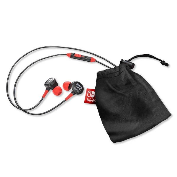 PowerA - Wired Earbuds for Nintendo Switch 2 - Black - Packshot 1