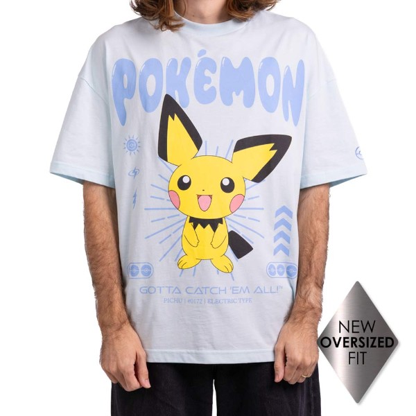 Pokemon - Pichu Oversized T-Shirt - Packshot 1