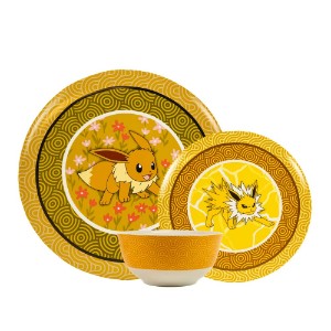 Pokemon - Eevee Evolutions 12-Piece Dinner Set