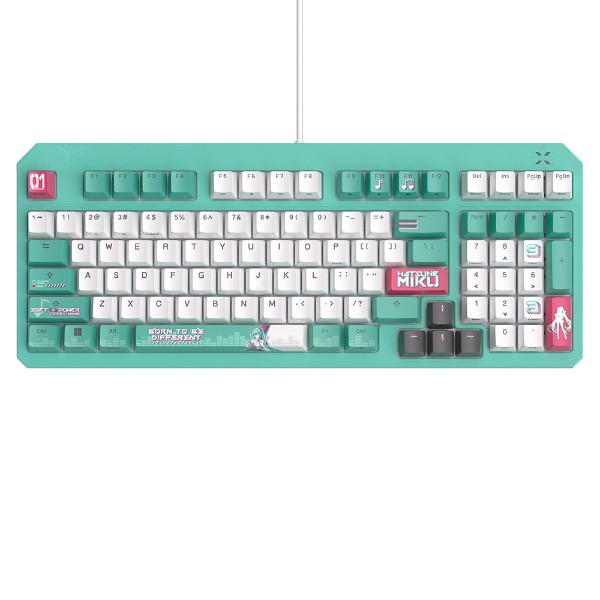 ASUS TUF Gaming K3 Gen II Keyboard - Hatsune Miku Edition - Packshot 4