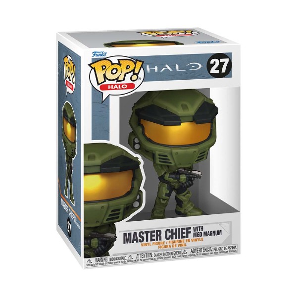 Halo - Master Chief with M6D Magnum Pop! Vinyl Figure - Packshot 2