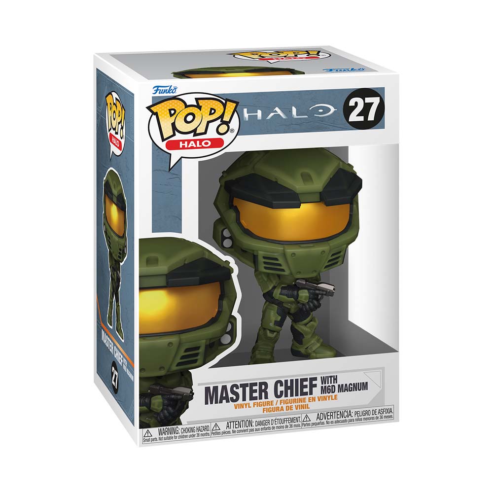 Halo - Master Chief with M6D Magnum Pop! Vinyl Figure - Packshot 2