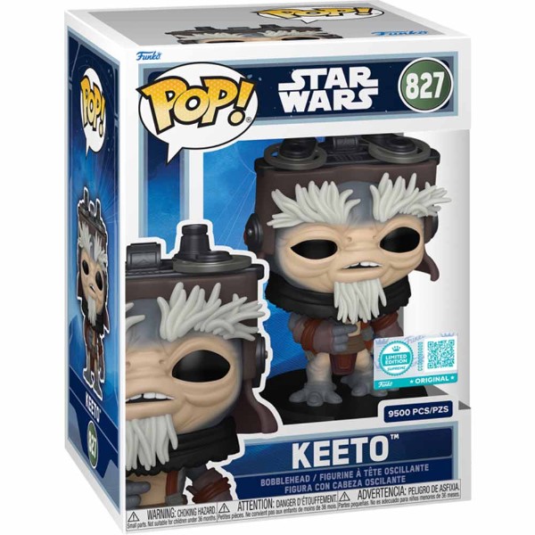 Star Wars - The Mandalorian & Grogu - Keeto Pop! Vinyl Figure (Supreme Limited Edition) - Packshot 2
