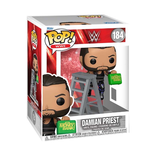 WWE - Damian Priest on Ladder Premium Pop! Vinyl Figure - Packshot 2