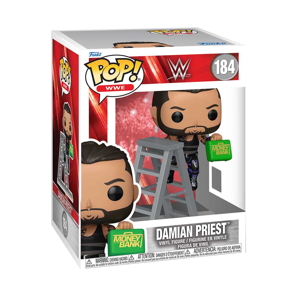 WWE - Damian Priest on Ladder Premium Pop! Vinyl Figure - Packshot 2