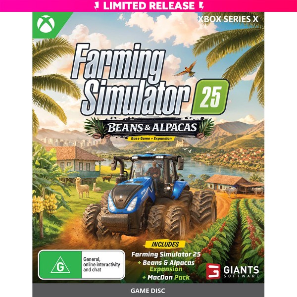 Farming Simulator 25: Beans & Alpacas Edition - Packshot 1