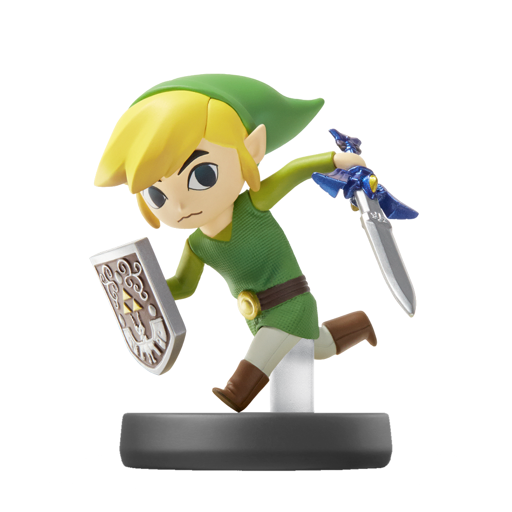 Nintendo amiibo (Super Smash Bros.) - Toon Link Character Figure - Packshot 1