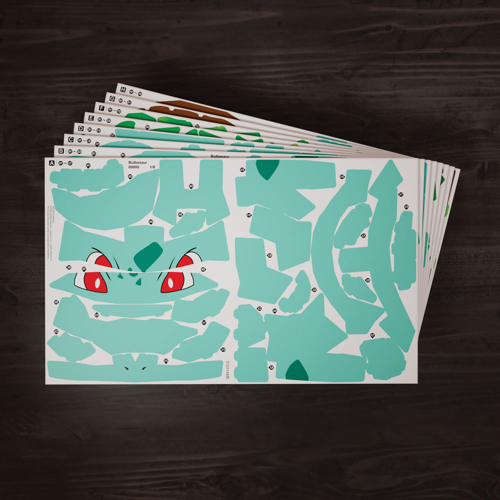 Pokemon - Bulbasaur 4D Puzzle Model Kit - Packshot 4