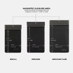 SLNT - Faraday RFID Blocking Phone Sleeve - Medium (Black) - Packshot 4