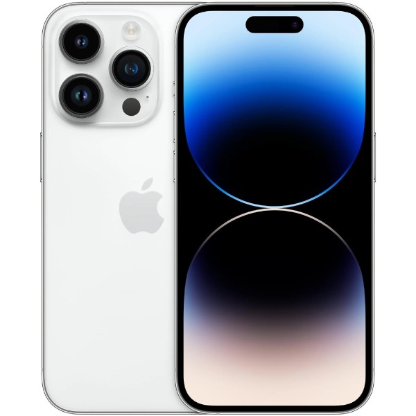 Apple iPhone 14 PRO MAX (256GB, Silver) - Excellent - Refurbished - Packshot 1