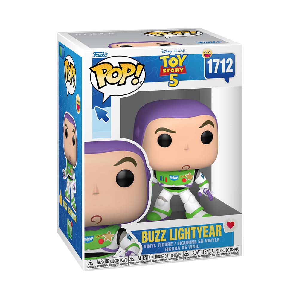 Pixar - Toy Story 5 - Buzz Lightyear Pop! Vinyl Figure - Packshot 2