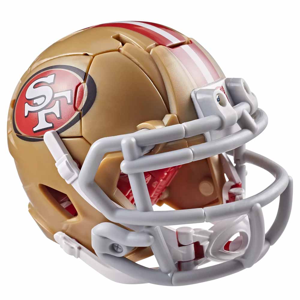 Transformers x NFL - San Francisco 49ers Goldrush Action Figure - Packshot 2