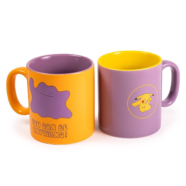 Pokemon - Ditto & Pikachu Mug 2-Pack - Packshot 4