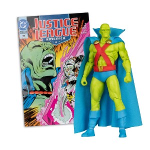 DC Comics - Justice League - Martian Manhunter (Justice League #71) Page Punchers 7" Action Figure with Comic Book