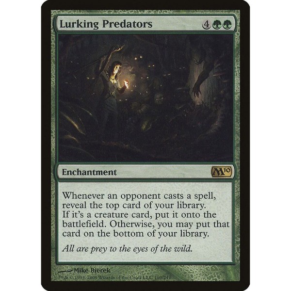 Magic: The Gathering - TCG - Magic 2010 (M10) - Lurking Predators 190 - Packshot 1