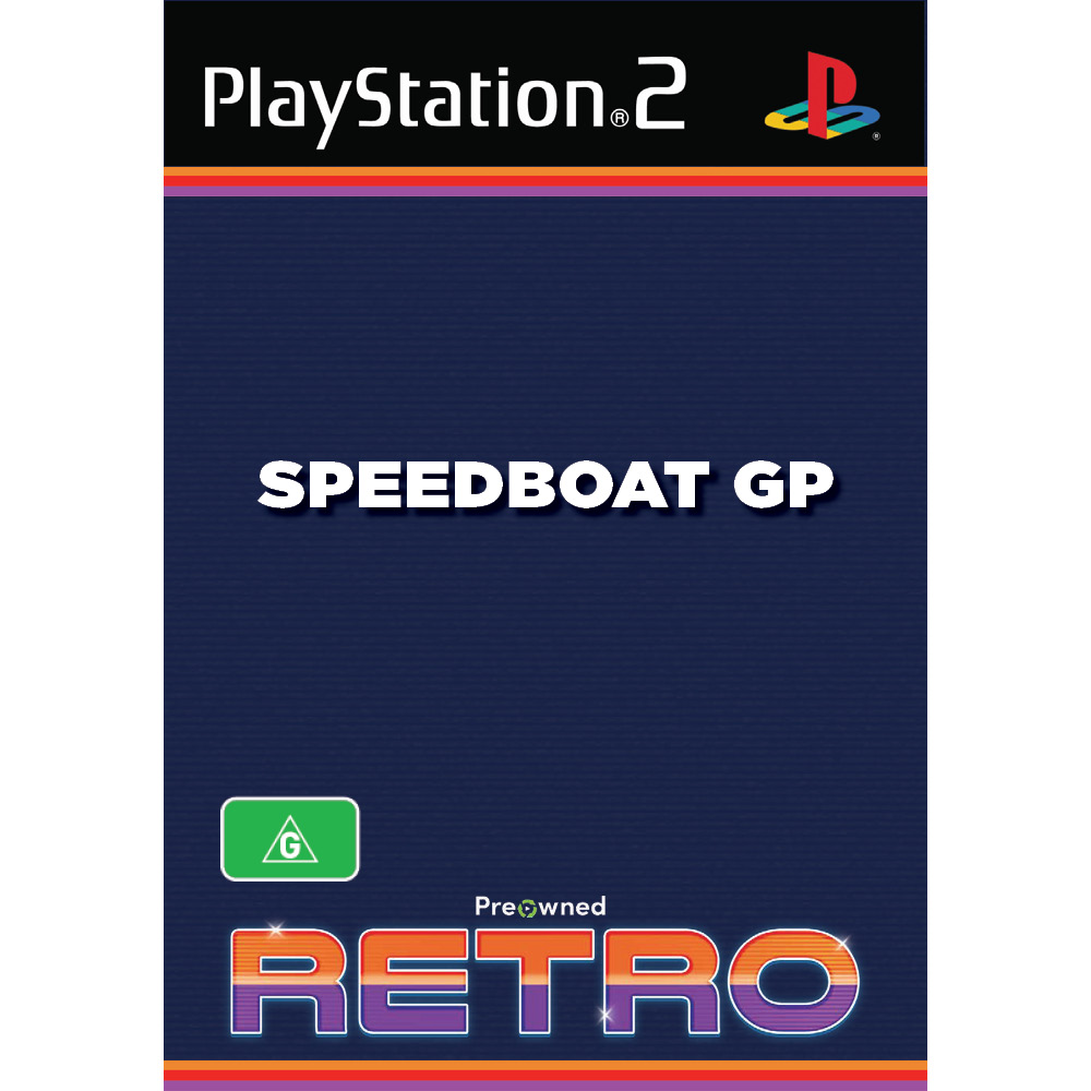 Boat Racing Ps2 Speedboat GP (preowned) - PlayStation 2 - EB Games Australia