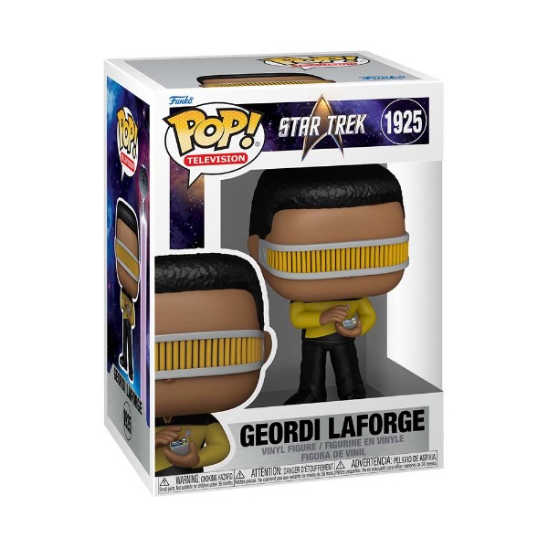 Star Trek: Next Generation - Geordi LaForge Pop! Vinyl Figure - Packshot 2