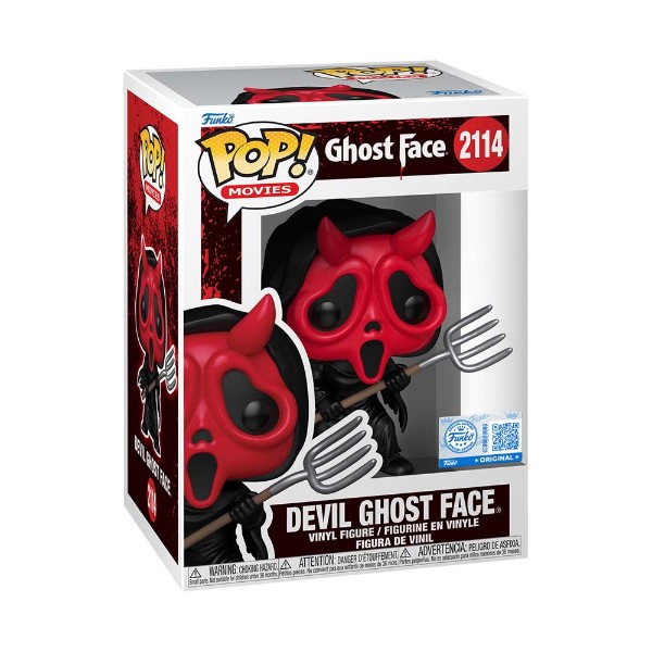 Ghost Face - Devil Ghost Face Pop! Vinyl Figure - Packshot 2