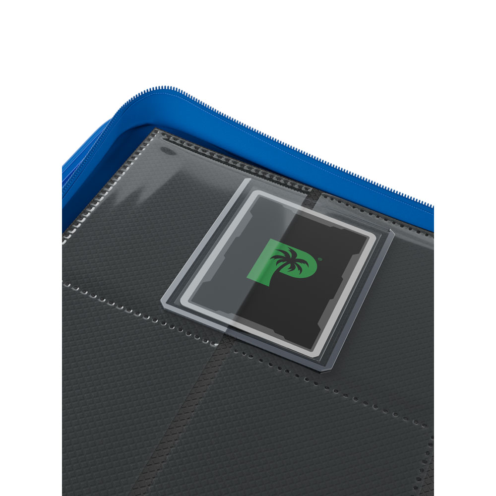 Palms Off Gaming - Collector's Series Card Loader Zip Binder - Blue - Packshot 3